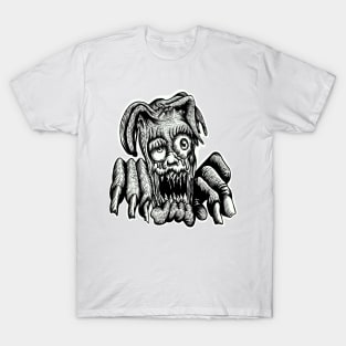 Jester tears - black and white version T-Shirt